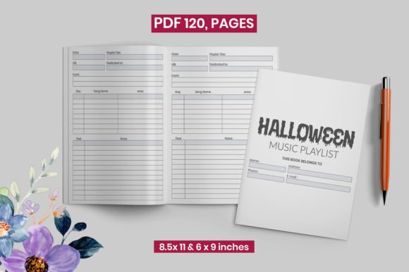 Download Halloween Music Playlist KDP (interior) - Halloween Collection