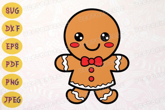 Download Gingerbread Cookies SVG Christmas DXF - Christmas dxf Collection