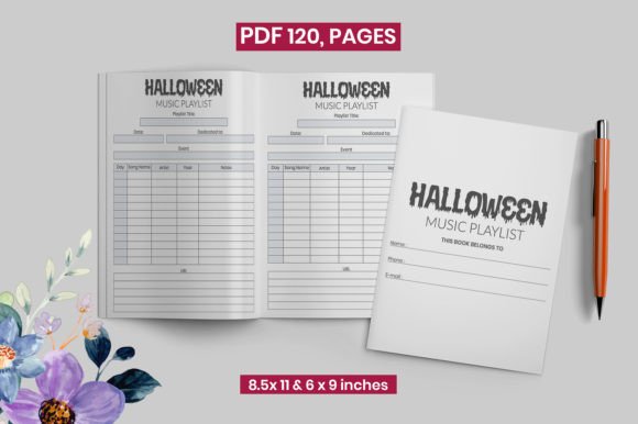 Download Halloween Music Playlist KDP (interior) - Halloween Collection