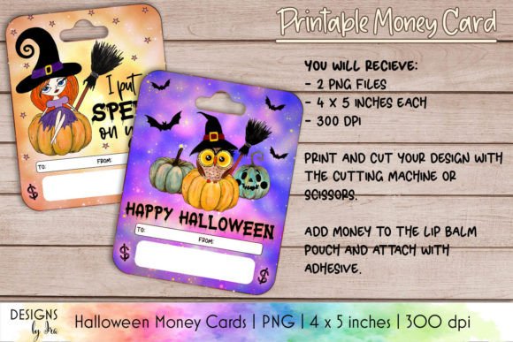 Download Halloween Money Card | Money Holder PNG - Halloween Collection