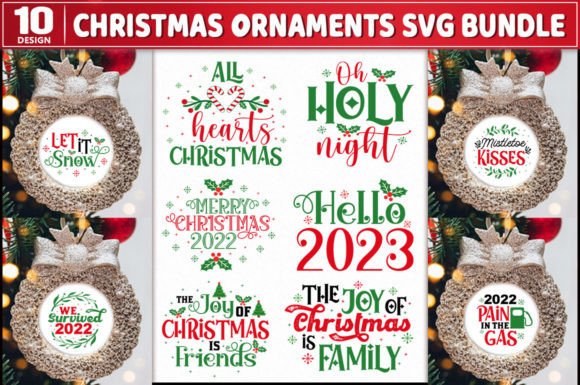 Download Christmas Ornaments SVG Bundle - Premium Resources