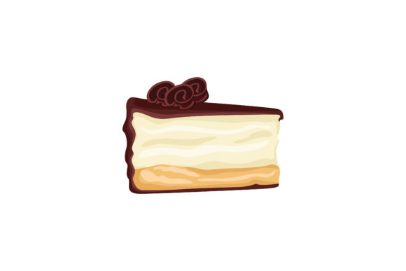 Download Pretty Cool Chocolate Cake Illustration - Premium Bundle